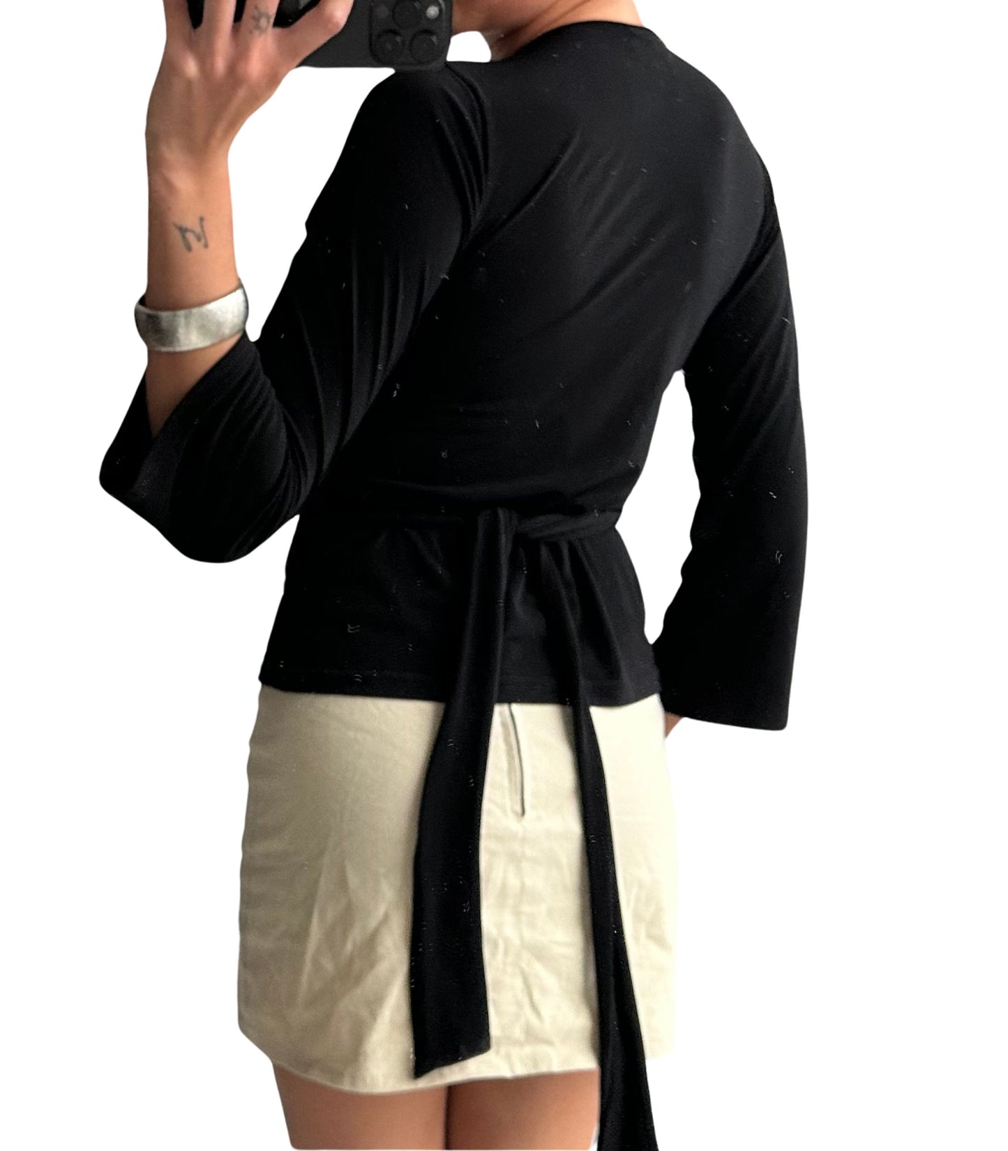 Classy wrap top | XS