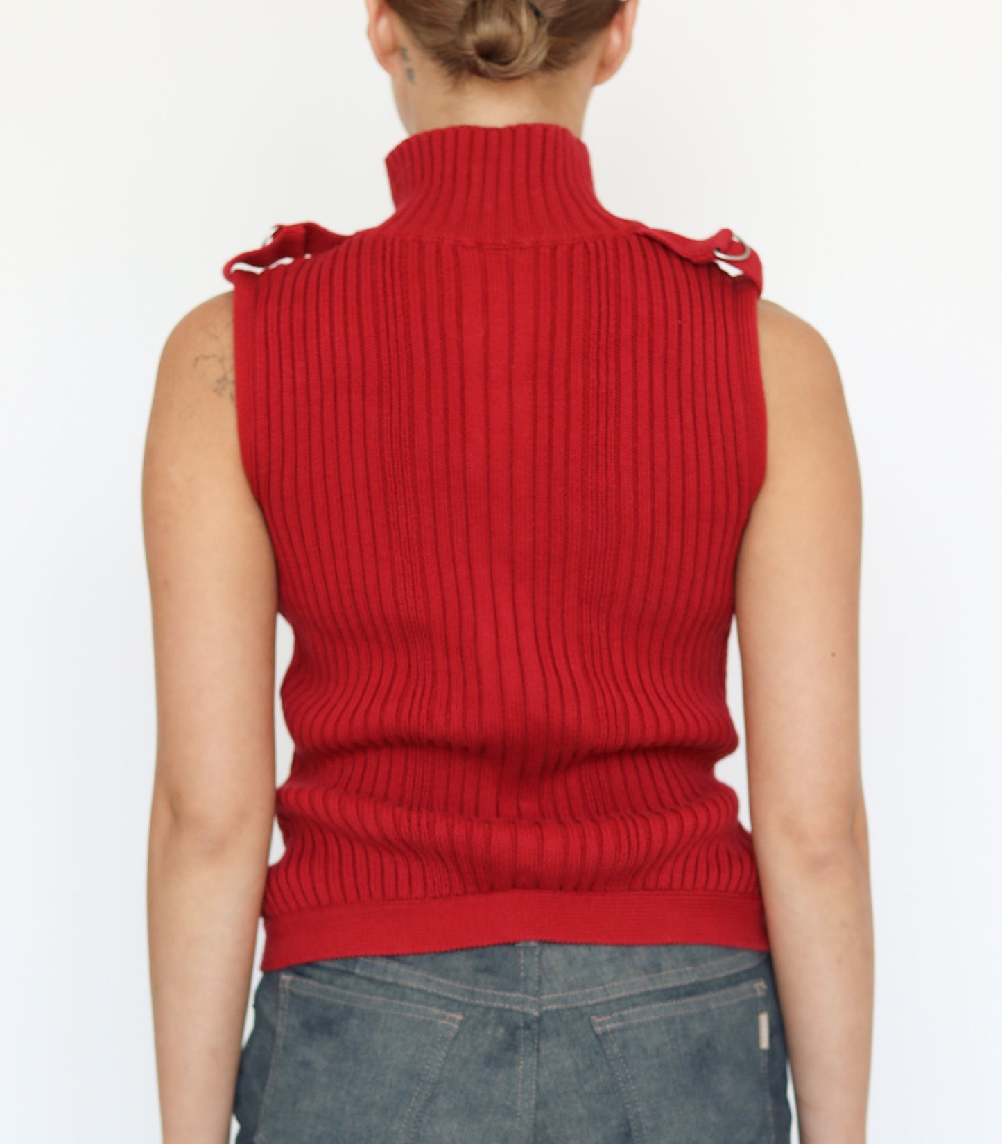 Turtle neck zipper | S