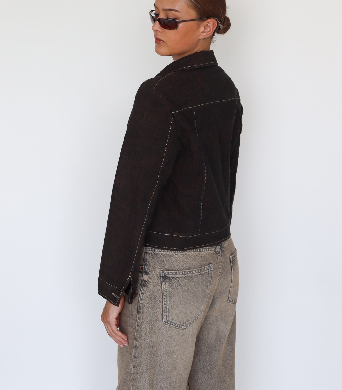 Dark brown jacket | XS