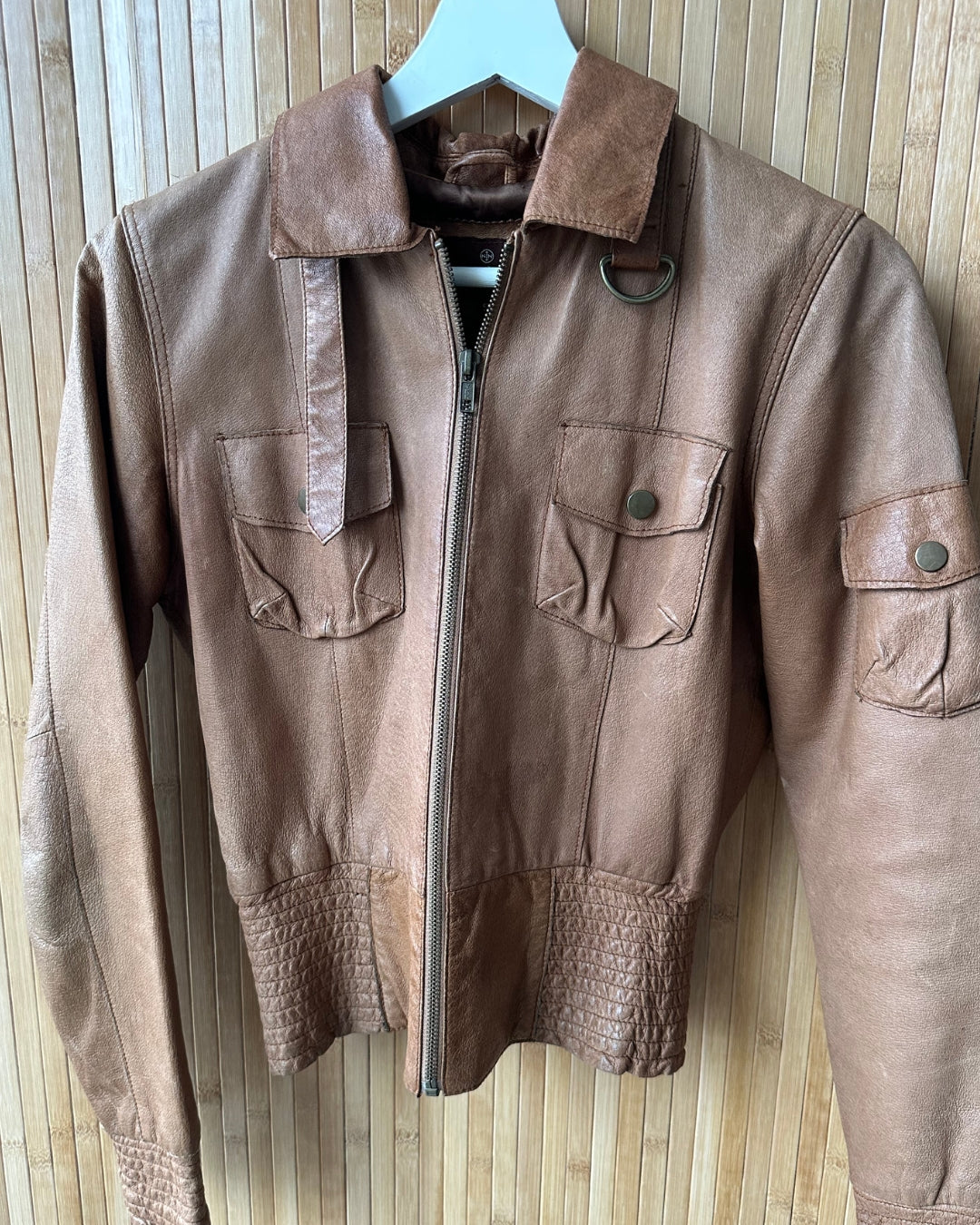 Fitted brown jacket | XS/S