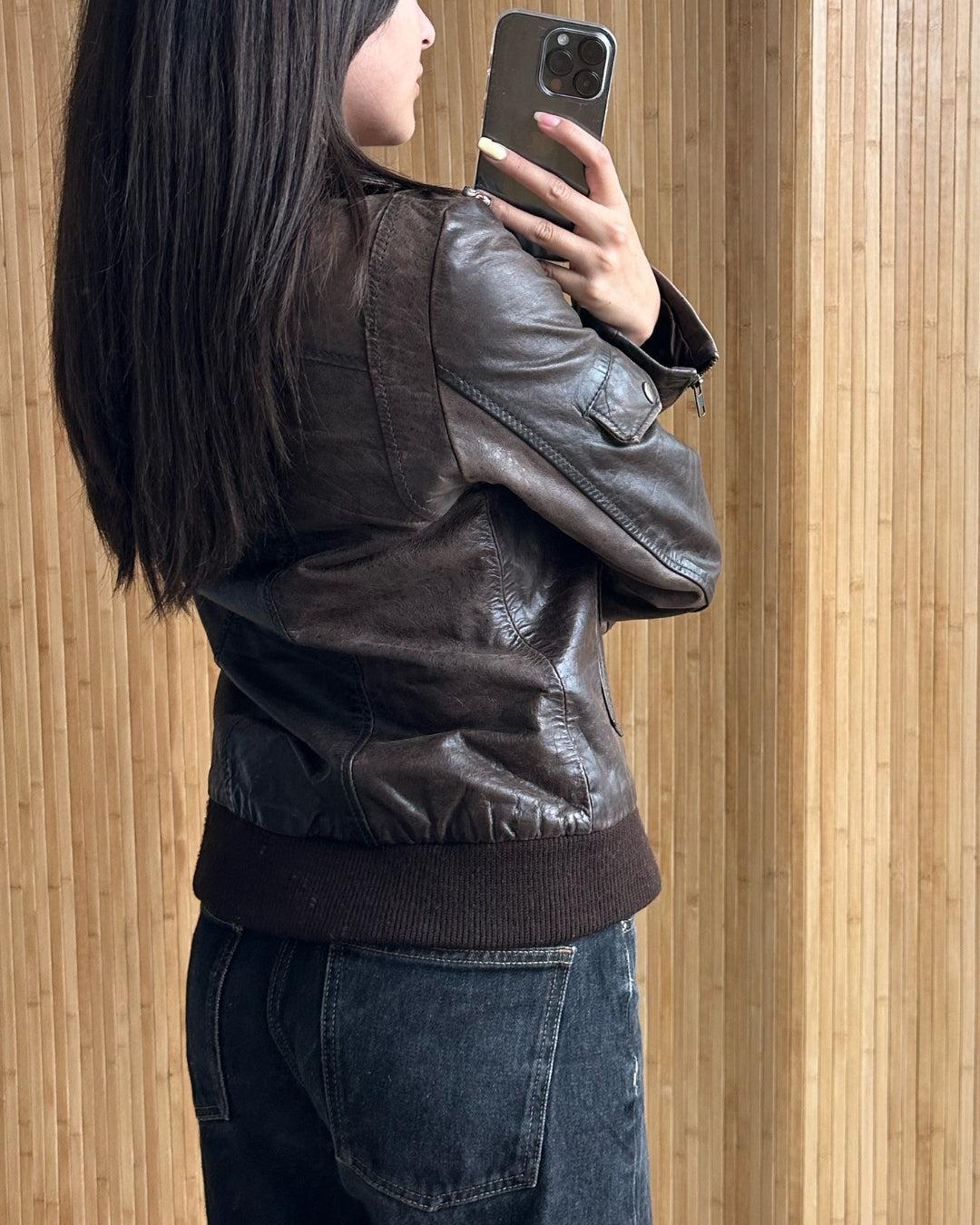 Blazer biker jacket | S