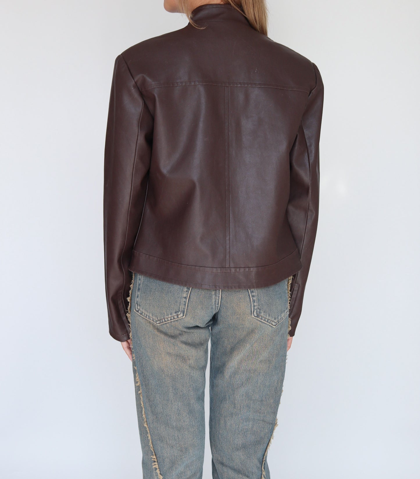 Chocolate brown jacket | XS