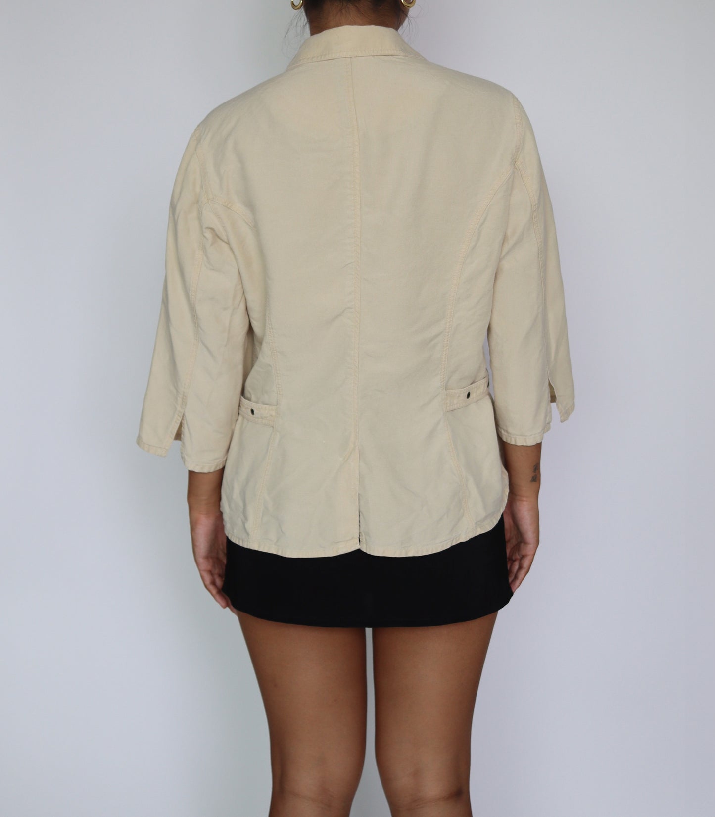 Creme blouse | M