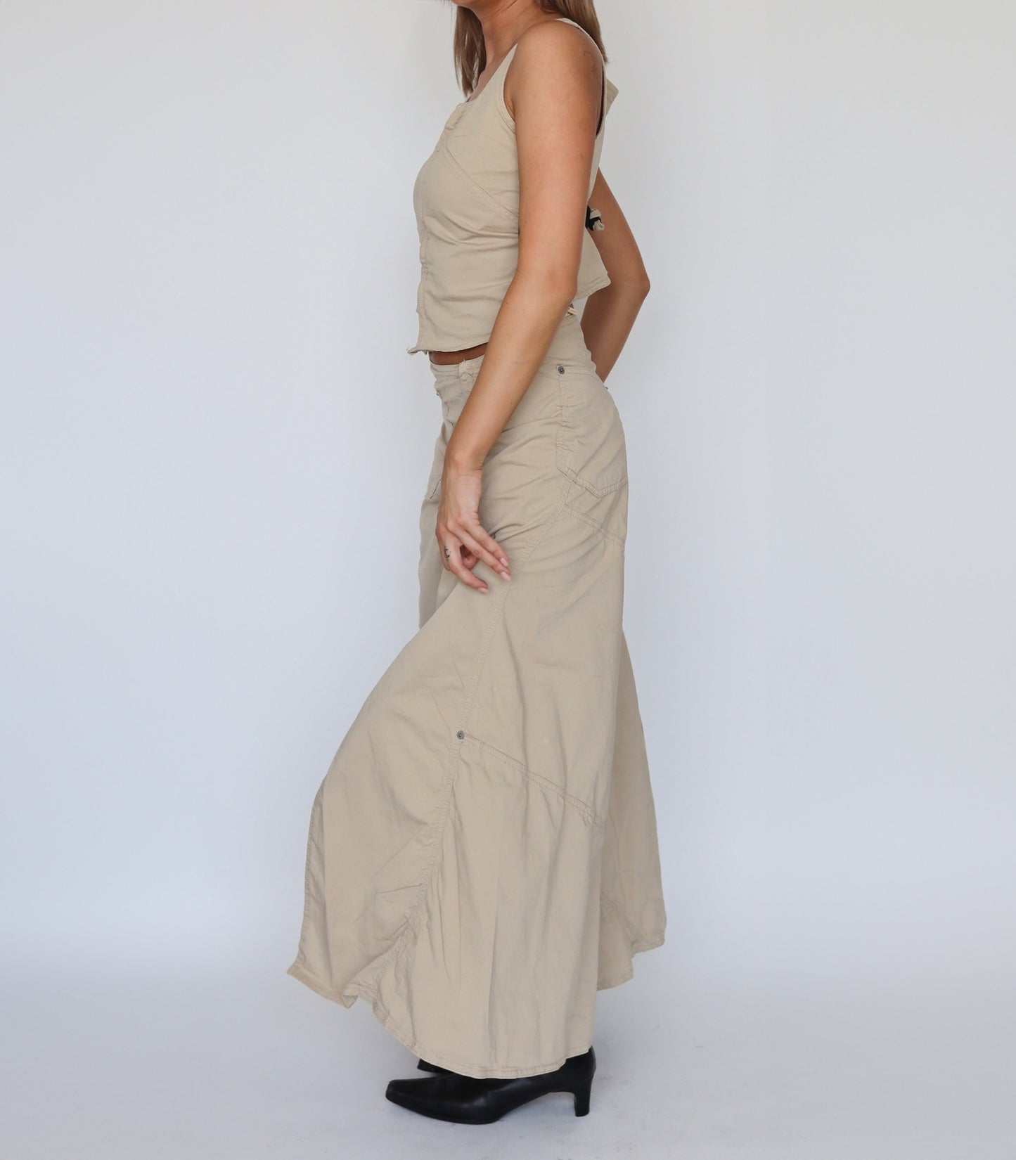 Beige two-piece set | XS