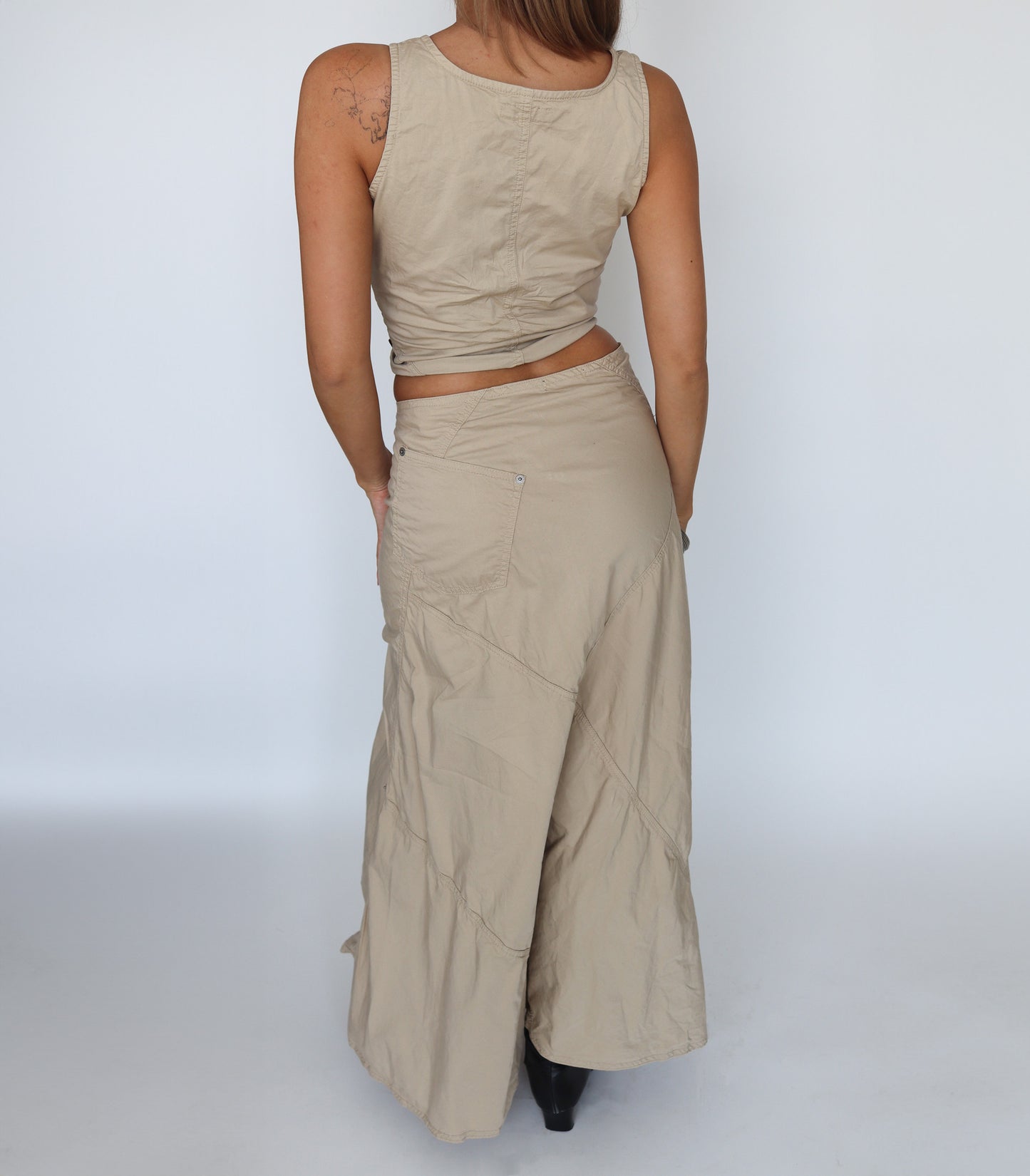 Beige two-piece set | XS