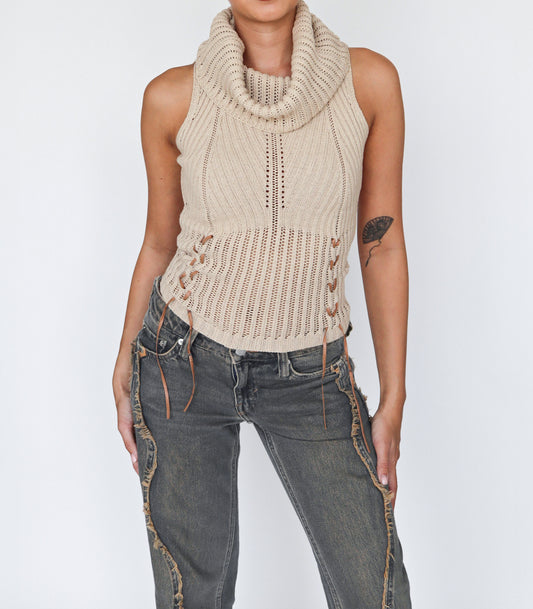 Knit turtle neck | S