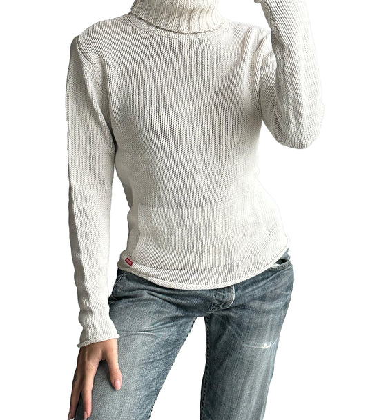 White turtle neck | XS