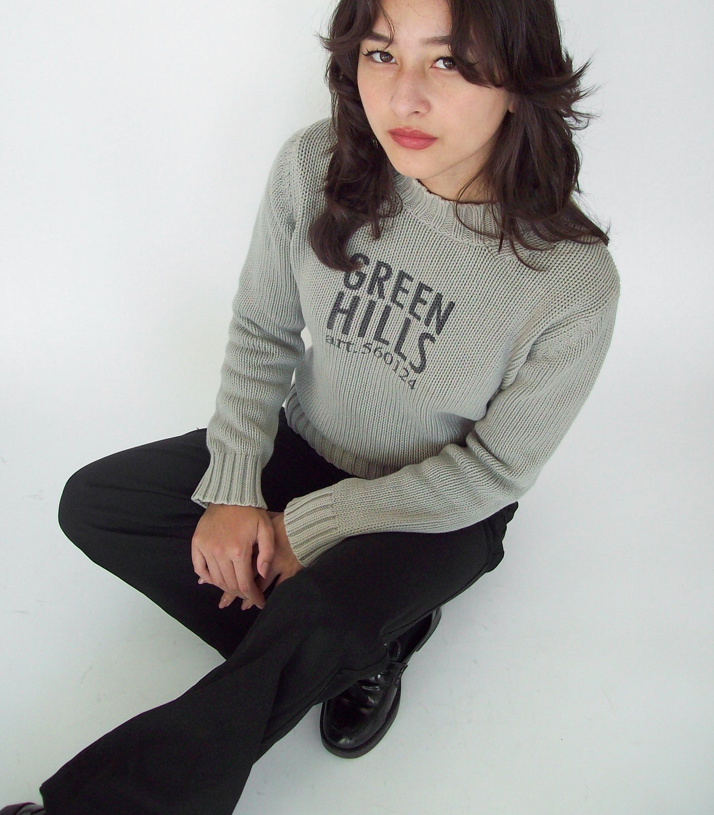 Green hills knit | XS