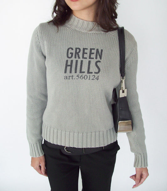 Green hills knit | XS
