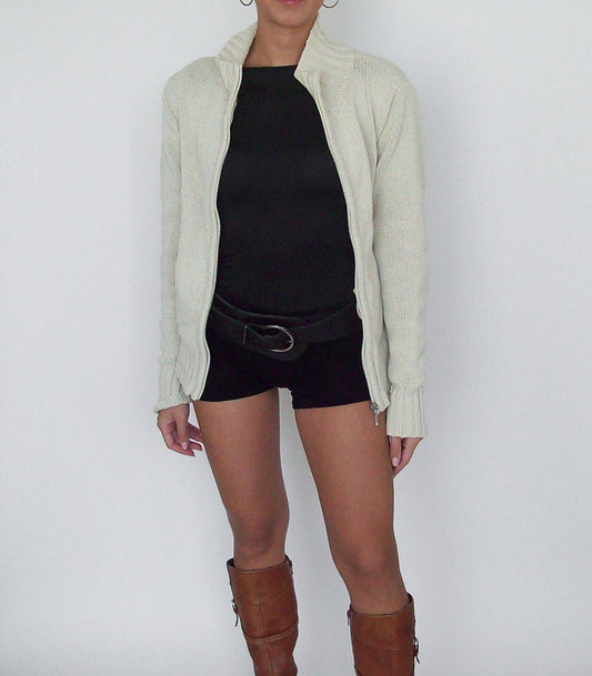 Zip up knit | S